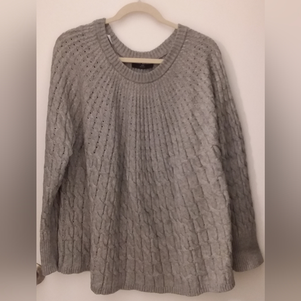 Lane Bryant Gray Sweater 26/28